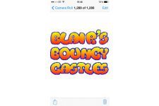 Logo for Blair’s Bouncy Castles Logo for Blair’s Bouncy Castles