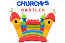 Logo for Churchy’s Castles Logo for Churchy’s Castles