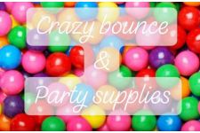 Logo for Crazy bounce and party supplies Logo for Crazy bounce and party supplies