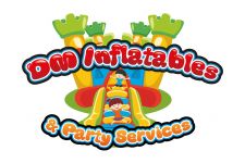 Logo for DM Inflatables & Party Services Logo for DM Inflatables & Party Services