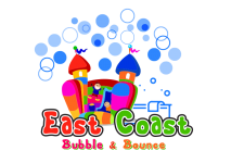 Logo for East coast bubble and bounce Logo for East coast bubble and bounce