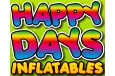 Logo for Happy Days Inflatable Hire Logo for Happy Days Inflatable Hire