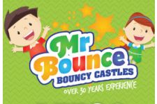 Logo for Mr Bounce Bouncy Castles Logo for Mr Bounce Bouncy Castles