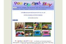 Logo for Pop Up and Play Party Hire Logo for Pop Up and Play Party Hire