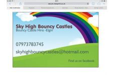 Logo for Sky High Bouncy Castles Logo for Sky High Bouncy Castles