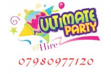 Logo for Ultimate party hire Logo for Ultimate party hire