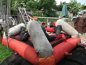 Worst ever bouncy castle?