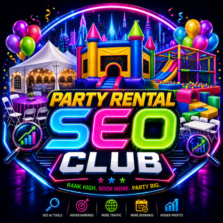 Bouncy castle SEO